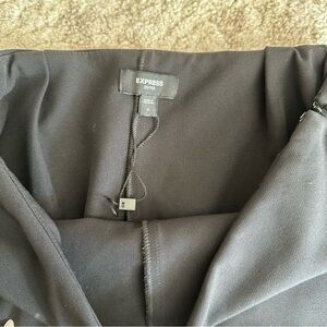 Express Black Mini Skirt